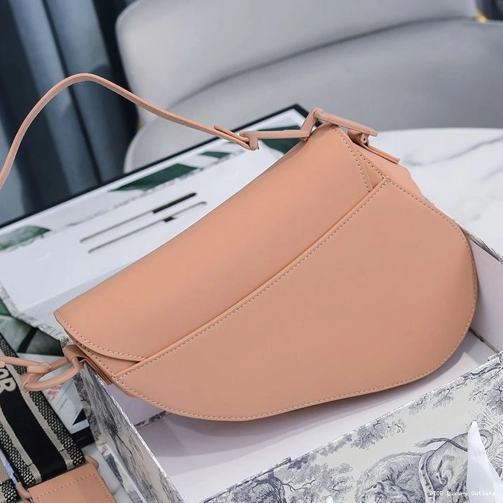Cheap Bag Saddle Dior Ultramatte Calfskin Pink 0725 Luxury